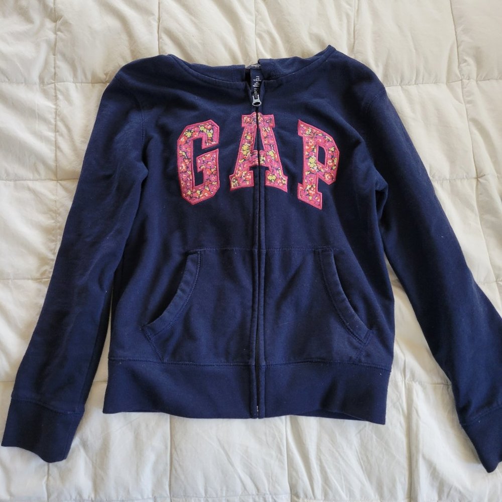 GAP Navy Hoodie (L - 10-12)